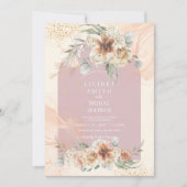 Roos Floral Pampas Grass Boho VRIJGEZELLENFEEST (Voorkant)