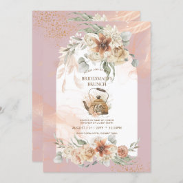 Roos Floral Pampas Grass Boho VRIJGEZELLENFEEST