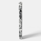 Roos Floral Pattern Case-Mate iPhone Case (Achterkant / Links)