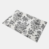  Roos Floral Pattern Deurmat (Schuin)