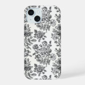  Roos Floral Pattern iPhone 15 Case (Achterkant)