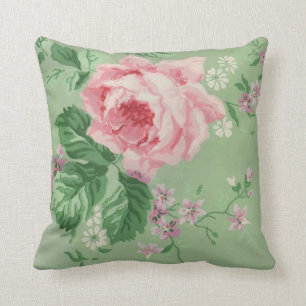 Roos Floral Pattern Kussen
