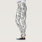  Roos Floral Pattern Leggings (Links)