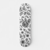 Roos Floral Pattern Persoonlijk Skateboard (Voorkant)