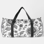 Roos Floral Pattern Plunjezak (Achterkant)