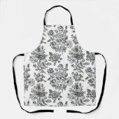 Roos Floral Pattern Schort (Voorkant)