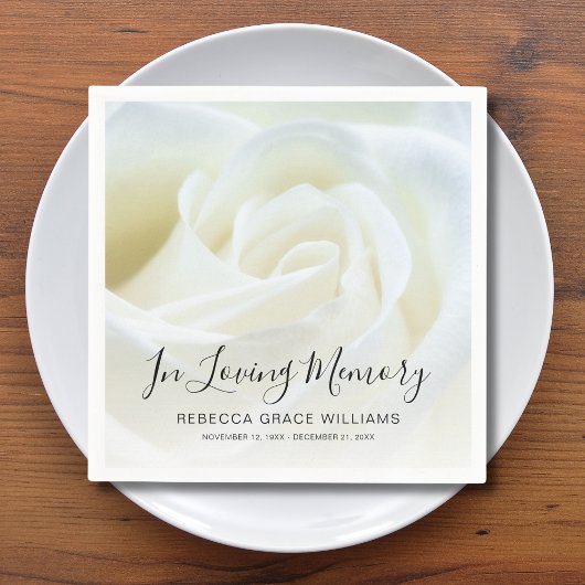 Roos Floral Photo Memorial begrafenis Servet