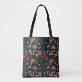 Roos Floral Tote Bag (Voorkant)