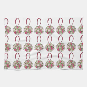 Roos Floral Wedding Bridal Bouquet Flower Towel Theedoek