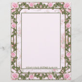 Roos Florals Personalized Letterhead Briefhoofd (Voorkant)