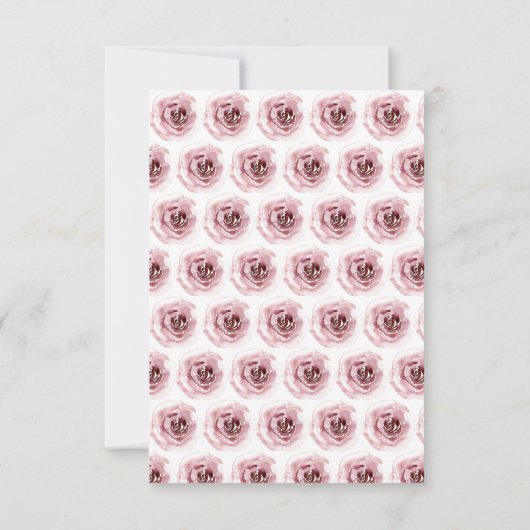 Roos Florentijnskaarten Notitiekaartje (Achterkant)