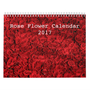 Roos Flower 2017 Calendar Kalender