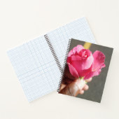 Roos Flower Spiral Notitieboek (Binnen)