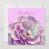 Roos Flower, word je mijn bloemetjesmeisje? Bedankkaart (Achterkant)