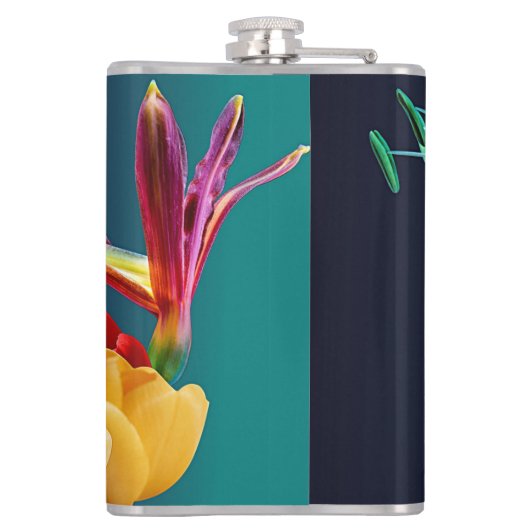 Roos Flowers-17250 Heupfles (Achterkant)