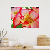 Roos Flowers art prints Colorful Bright Rozen (Keuken)