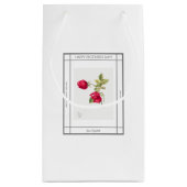 Roos Flowers moederdag Klein Cadeauzakje (Achterkant)