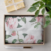 Roos Flowers Rosebuds Floral Weefpapier Tissuepapier (Geschenk)
