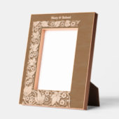 Roos Flowers Vine Border Gegraveerde Lijstjes (Links)