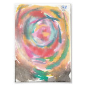 Roos Foto Afdruk (Voorkant)