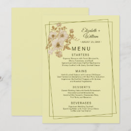 Roos Frame – Hemelsgele Trouw Menu