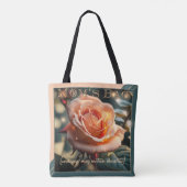 Roos Funny Chocolate mama's Tote Bag (Achterkant)