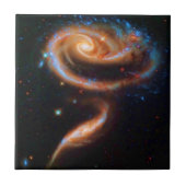 Roos Galaxies, arp 273 Tegeltje (Voorkant)