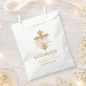 Roos Garden Baptisme Favor Bags Bedankzakje (Geknipt)