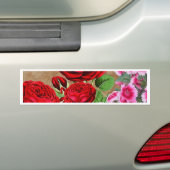 Roos Garden  Bumpersticker (Op auto)
