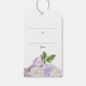 Roos Garden Cadeaulabel (Voorkant)