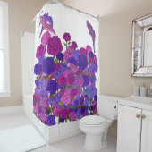 Roos Garden Douchegordijn (In situ)