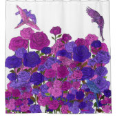 Roos Garden Douchegordijn (Voorkant)