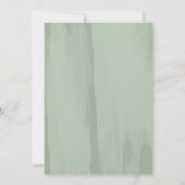 Roos Garden elegant floral Weddenschap Kaart (Achterkant)