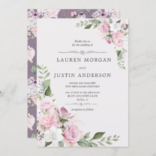 Roos Garden elegant floral Weddenschap Kaart