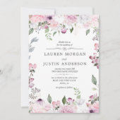 Roos Garden elegant floral Weddenschap Kaart (Voorkant)