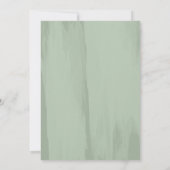 Roos Garden elegant floral Weddenschap Kaart (Achterkant)