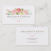 Roos Garden Floral Visitekaartje (Voorkant / Achterkant)