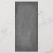 Roos Garden Floral Wedding Menu (Achterkant)