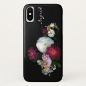 Roos Garden Flowers Floral iPhone X Hoesje (Achterkant)