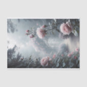 Roos Garden Gate Decoupage Tissuepapier (Voorkant)