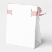 Roos Garden Girl Baptism Personalized Bedankdoosjes (Achterkant)