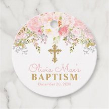 Roos Garden Girl Baptism Roze foto's met gunstige