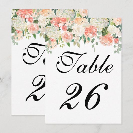 Roos Garden Kaart (Voorkant / Achterkant)