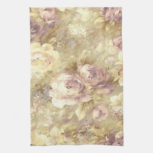 Roos Garden Kitchen Towel Theedoek (Verticaal)