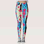 Roos Garden Leggings (Voorkant)