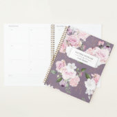 Roos Garden Mauve Gepersonaliseerde Planner (Display)