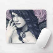 Roos Garden Mousepad Muismat (Met muis)