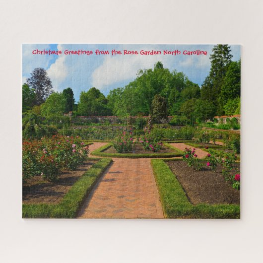 Roos Garden North Carolina Jigzaag Puzzle Legpuzzel (Horizontaal)