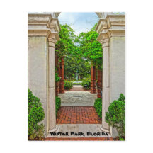 Roos Garden & Peacock Fountain Winter Park Florida