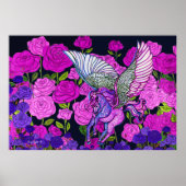 Roos Garden Poster (Voorkant)